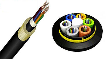 品質  24core All Dielectric ADSS Non Metallic  self-supporting aerial  Fiber Optic Cable 工場