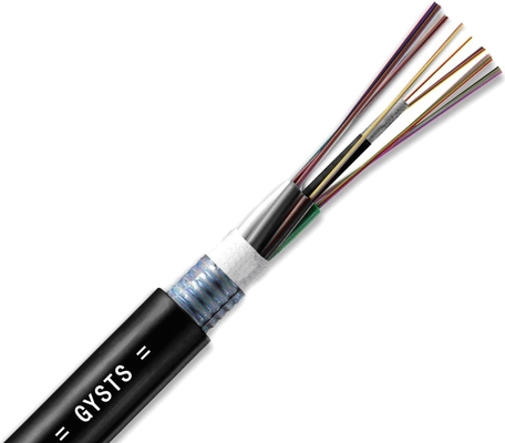シングルモード・マルチモード・アウトドア・ファイバー・オプティック・ケーブル,総直径9.5x18.3mm