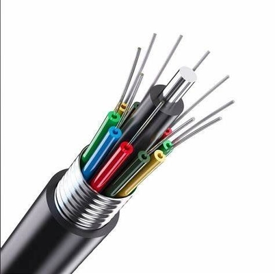 柔軟な光ファイバーパッチコード FRP強化ケーブル PVC/LSZH/OFNP ジャケットドラムパック -40.C~85.C