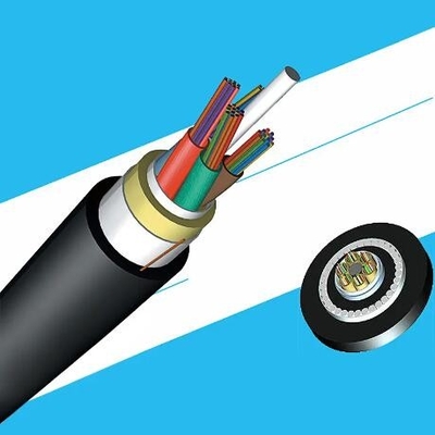 外部用空中用シングルモードSM光ファイバーケーブル12 24コアADSS非金属型SM空中用光ファイバーケーブル