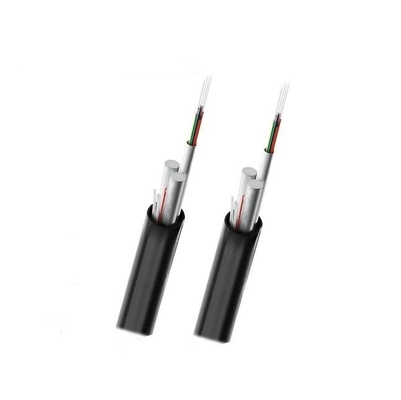 FTTH FTTB FTTX ネットワークのための鋼鉄ワイヤ強度 OPGW 絶縁中央管光ファイバーケーブル