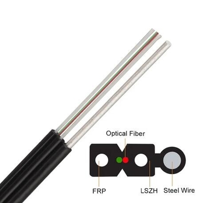 光ファイバー 空中光ケーブル 鋼筋強化 FTTX FTTH FTTR 落下光ファイバーケーブル