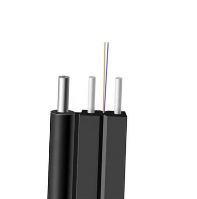 自立 2コア FTTH 室内・室外光ファイバードロップケーブル