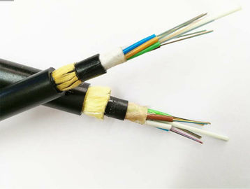 ADSSのPEのジャケット2-144の中心すべての誘電性の質および安全私達は厳密のおよび、屋外の光ファイバケーブル実行した