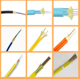 GJFJV 12の中心の屋内光ファイバーのcableTightの緩衝され、非金属のメンバー ライト ケーブル