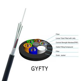 GYFTYの緩い管の非金属及び非装甲屋外の光ファイバケーブル