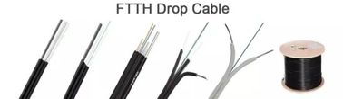 FTTH GJYXFHの蝶型の光ファイバーケーブルの単信弓タイプG657A1は引込み線の繊維光学の2中心を
