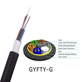 GYFTY 12の中心のOfcケーブルの緩い管の非金属及び非装甲屋外