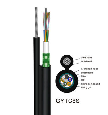 36の中心の自己サポート装甲ネットワークは屋外ケーブルのためのGYTC8Sfiberの光ケーブルをケーブルで通信する